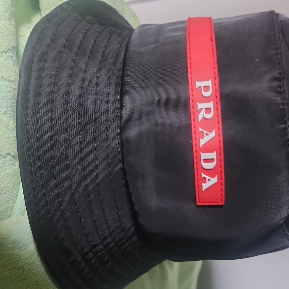 Prada Black and Red Men's Bag